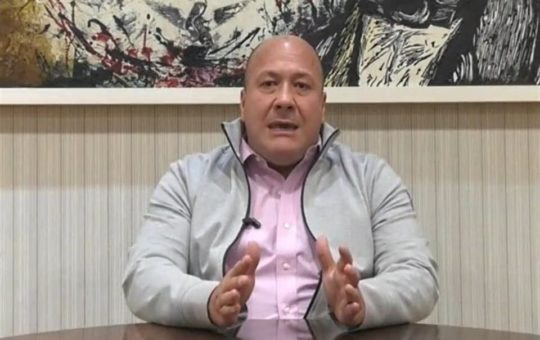 Enrique Alfaro en un comunicado el pasado 9 de enero del 2023 sobre el caso de los 3 estudiantes encarcelados.