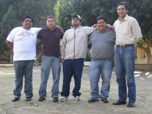 Gustavo, Alfonso, Edgar, César y José LuisRamiro, Alfonso, Edgar, César y José Luis 2 (Foto J. Lorenzo Guzmán J.)