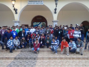 Participantes en el Pre-seminario 2013 de 3º de secundaria (Foto J. Alejandro Arias G.)
