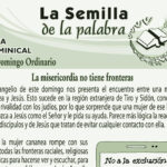 Semilla de la Palabra 1285. Domingo 16 de Agosto de 2026.